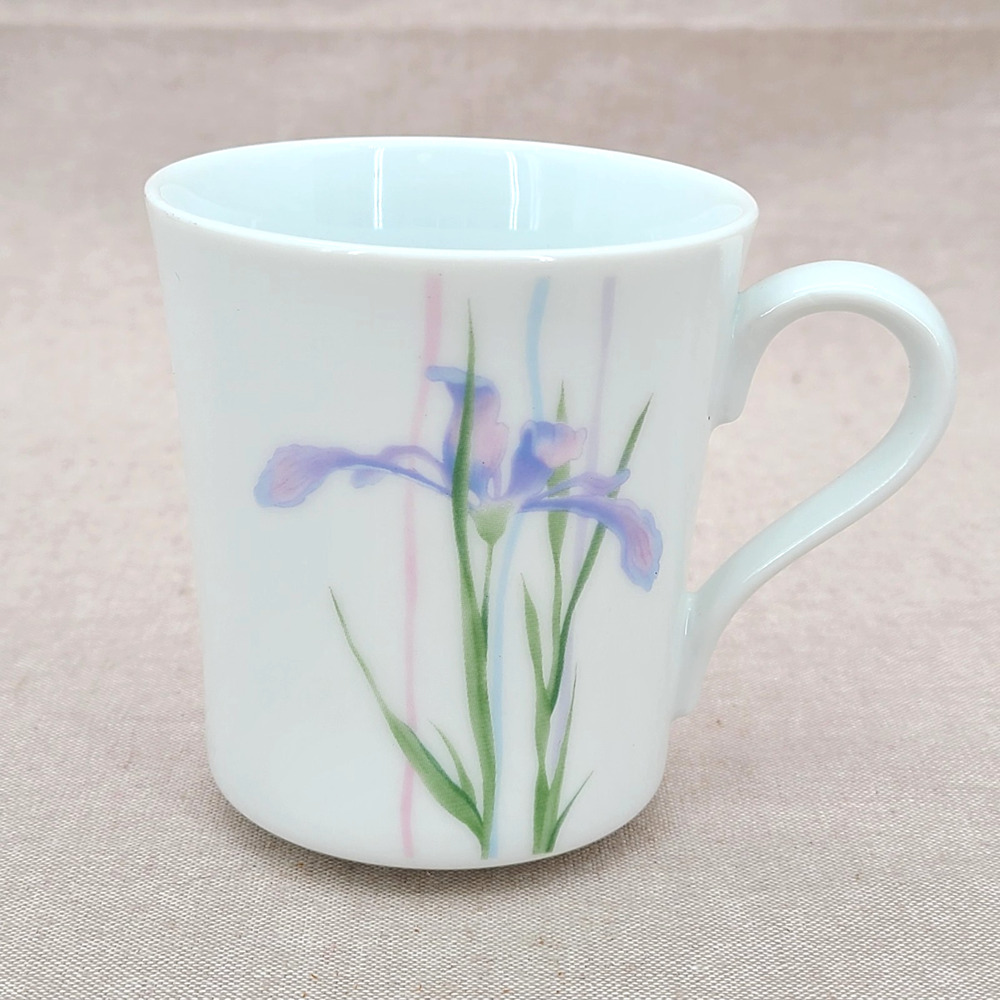 Vintage Corning Ware Corelle SHADOW IRIS Floral Coffee Tea Cup Replacement EUC